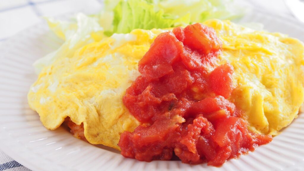 オムライス｜とろとろ卵が魅力的
